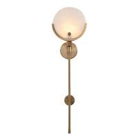 2020 New Modern Nordic Style Metal Plating Antique Copper Wall Lamp for Home Hotel Decoration Living Room Decor